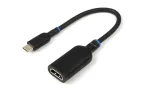 Microconnect MC-USBCHDMI-A USB-C į HDMI vaizdo adapteris 0,2 m Juoda