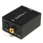 Konverteris SPDIF skaitmeninis koaksialinis arba Toslink optinis į stereo RCA garsą