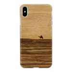 Apsauginis dėklas man and wood iPhone XS Max &ndash; terra white