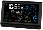Manta MTO200B Windy Smart meteostotis su lauko davikliu, Wi-Fi, juodos spalvos