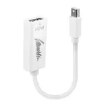 Lindy 41719 Mini DisplayPort 1.2 į HDMI adapteris, 4K, baltas