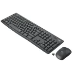 LOGITECH MK295 tylus belaidis rinkinys grafito spalvos AZERTY belgi&scaron;kas