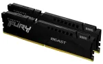 Kingston FURY Beast 64GB (2x32GB) DDR5 5200MT/s CL40 atminties rinkinys juodas