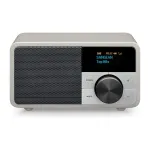 Stalinis radijo imtuvas Sangean DDR-7 Glacier Silver su skaitmeniniu derintuvu ir Bluetooth