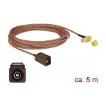 Koaksialinis kabelis DeLOCK 89683, FAKRA F &ndash; SMA, 5 m