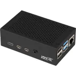 Aliumininis korpusas Raspberry Pi 4 B, JYT RB-AlucaseP4+01B, juodas