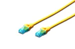 Ethernet Patch kabelis Digitus DK-1511-010/Y geltonas