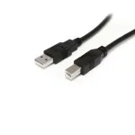 StarTech.com 9 m (30 ft.) aktyvus USB 2.0 A į B laidas, 9 m, USB A, USB B, USB 2.0, 0.48 Gbit/s, juodas