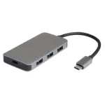Rolinas ROLINE 14.02.5038 USB 3.2 Gen 2 Type-C sąsajų &scaron;akotuvas, 4 prievadai, aliuminis