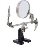 Laikiklis su didinamuoju stiklu InLine 43046I Universal Black Chrome