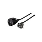 Hama 00047869 ilginimo laidas 3 m 1 ki&scaron;tukinis lizdas Juodas