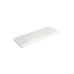 Vandeniui atspari klaviatūra Active Key AK-C7000FA-UVS-W/GE IP68 balta nerūdijančio plieno klavi&scaron;ais