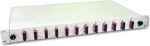 Lightwin LWL Splice Box, 24 Skaidulų, 12x DSC Daugiamodis, 50/125&micro;m OM4 Pigtail Splice Box (SPBOX 24G50 OM4 DSC)