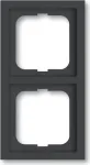 Busch-Jaeger 1754-0-4241. Produktfarbe: Anthrazit, Markenkompatibilit&auml;t: Busch-Jaeger. Breite: 80 mm, H&ouml;he: 151 mm, Dicke: 1,1 cm (2CKA001754A4241)