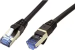 Value 21.99.1964 tinklo kabelis juodas 0,3 m Cat6a S/FTP (S-STP)