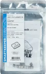 SmartKeeper CL04P1GY 10 vnt. USB-C prievadų blokatoriai be užrakto rakto, pilki, Mini, SLSART-0110