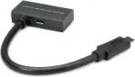 Value 12.99.1051 USB 3.2 Gen 1 &ndash; SATA 6 Gbit/s konverteris, kaupiklio valdiklis 2,5 col. (6,4 cm)