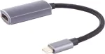 USB grafikos adapteris shiverpeaks BS14-05051 USB Type-C ki&scaron;tukas juodas pilkas