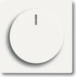 BUSCH JAEGER Bedienelement f&uuml;r Drehdimmer -102 UPstudiowei&szlig; matt 6540-884-102