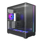 Kompiuterio korpusas Montech KING 45 PRO Black &ndash; micro ATX / Mini-ITX, Midi Tower