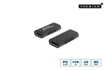 Microconnect USB3.2CFFA USB-C ki&scaron;tukas-lizdas adapteris juodas