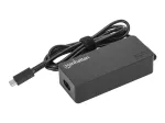 Manhattan USB-C PD įkroviklis ne&scaron;iojamam kompiuteriui 65W, AC į Type-C adapteris, universalus, juodas