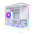 Korpusas Montech KING 15 PRO White &ndash; Micro ATX / Mini-ITX, Midi Tower