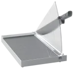 Leitz Precision Home Office popieriaus pjaustytuvas A3, 10 lapų, rankinis spaustuvas, nerūdijantis plienas