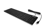 KeySonic KSK-8030 IN (DE) juoda klaviatūra, pramoninė, USB, QWERTZ, voki&scaron;kas i&scaron;dėstymas