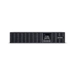 Nepertraukiamo maitinimo &scaron;altinis CYBERPOWER OLS1000ERT2UA-B On-Line 1000VA/900W 2U stovas/stelažas LCD USB RS232