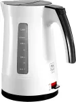 Elektrinis virdulys Melitta Enjoy Aqua 1,7 L 2400 W juodas baltas