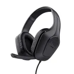Trust GXT 417 Zirox ausinės, laidinės, antgalvinės, žaidimams, juodos
