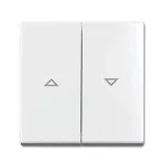 Busch-Jaeger 2504-914 Busch-balance SI aklas jungiklio klavi&scaron;as, Alpine White