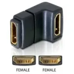 Adapteris HDMI moteri&scaron;ka 90&deg; žemyn DeLOCK 65075