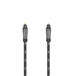 Audio kabelis Hama 00205139 1,5 m TOSLINK Ki&scaron;tukas-Ki&scaron;tukas Juodas