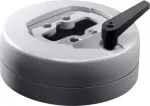 Rittal CP 60 6206.300 pasukamoji jungtis &Oslash; 130 mm, skirta System Support Arm, RAL 7035