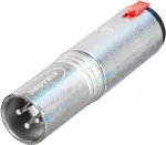 Neutrik NA3MJ - Audio-Adapter - XLR3 m&auml;nnlich zu Stereo-Stecker weiblich