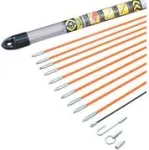 C.k tools T5440 laidų traukimo strypų priedų rinkinys, 7 dalių, su lanksčia kreipiamąja galvute ir adapteriais