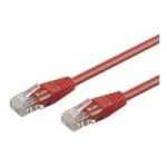 Wentronic Goobay CAT 6 jungiamasis laidas, U/UTP, raudonas, 10 m - CCA vario mi&scaron;inys (68446)