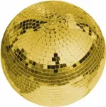 EUROLITE 30 cm auksinis veidrodinis disko rutulys (50120035)