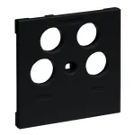 Legrand 765357 juodas ki&scaron;tukinis lizdo dangtelis / jungiklio gaubtas