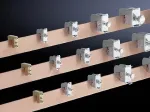 Rittal SV 3454.500 metalinis spaustuvas, 5 mm anga, plienas, sidabrinis, pakuotė po 15 vnt.
