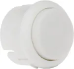 Joy-it baltas arkadinis mygtukas su mikro jungikliu (BUTTON-WHITE-MICRO)