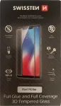 Grūdintas 3D pilno klijavimo apsauginis stiklas SWISSTEN, skirtas iPhone 11 Pro &mdash; juodas