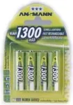ANSMANN AA tipo NiMH įkraunama baterija 1300 mAh