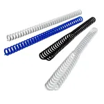 GBC ClickBind Spine A4 34R 8mm, permatomas, 45 lapų, plastikas, A4, 8 mm, 81 mm