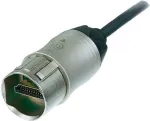 HDMI kabelis Neutrik NKHDMI-1 1,00 m, nikeliuotas, 1&times; HDMI jungtis