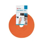 Lipnus kabelių ri&scaron;imo diržas Velcro 25m ritė &times; 20mm Hook & Loop One-Wrap, oranžinis, poliamidas/PP