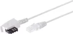Telefono kabelis S/CONN 12-09076 10 m Baltas