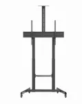 Grindinis TV stovas GEMBIRD TVS-100T-03 60&ndash;100 colių televizoriams, reguliuojamas auk&scaron;tis, universalus tvirtinimas